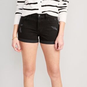 Black Old Navy Boyfriend Short